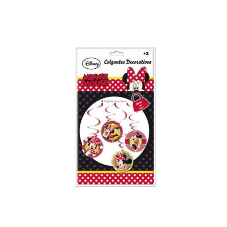 colgantes decorativos minnie 4 unidades techo 14000555 8003558003693