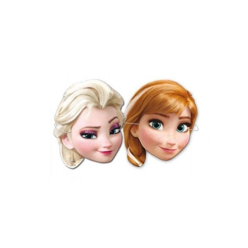 Caretas frozen 6 unidades para ccumpleaños