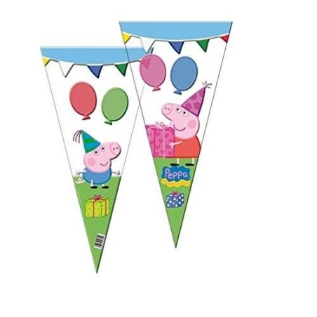 bolsa gigante cono cumpleanos peppa pig 16000774 8003558003693