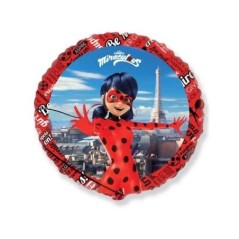 globo ladybug foil para helio o aire 18 45 cm 16000878 8003558003693
