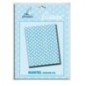 Mantel azul lunares blancos 120 x 180 unidad niño