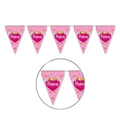 banderin triangular cumpleanos princesa 3 metros 16001249 8003558003693