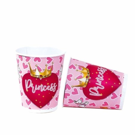vasos cumpleanos princess 8 uds 16001258 8003558003693