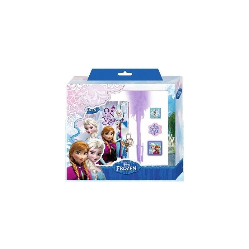 Diario frozen 6 piezas