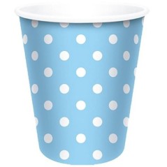 vasos azules lunares blancos 57032 8003558034116