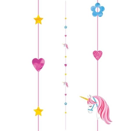 tira unicornio decorativa para globos 182 cm 110476 8003558034116