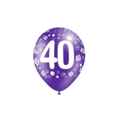 globos 40 cumpleanos 8 uds 30 cm 112040 8 8003558034116