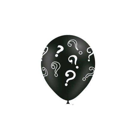 globos negros revelacion sexo bebe 8 uds 30 cm 112P41110 8 8003558034116