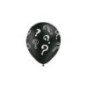 Globos negros revelacion sexo bebe 8 uds 30 cm
