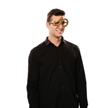 Gafas 40 cumpleaños oro