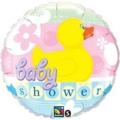 globo foil baby shower patito 18 46 cm 11790 8003558034116