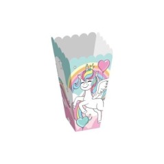 cajitas pop alta palomitas unicornio 12 uds 8x12x12 cm 118176 8003558034116
