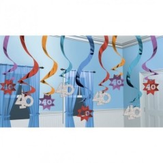 colgantes 40 anos colores espirales 13223 8003558034116