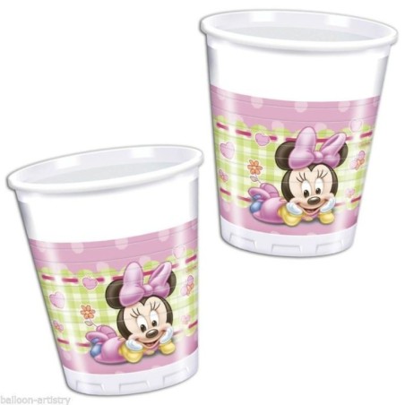vasos minnie mouse bebe 8 unidades  16384 8003558034116