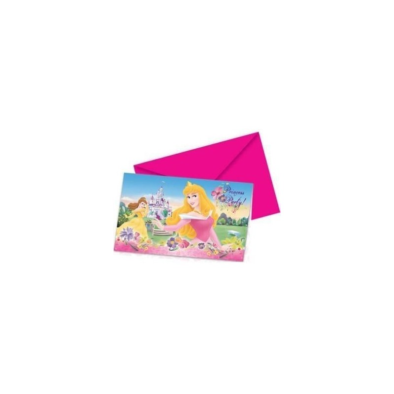 Invitaciones princesas journey 6 und