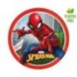 Platos Spiderman cumpleaños 8 uds 23 cm