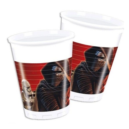 vasos Star Wars vii 8 unidades amanecer f 17524 8412345010224
