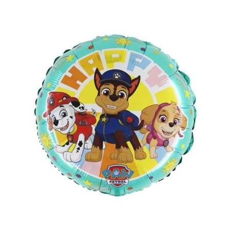 globo patrulla canina cumpleanos 46 cm 18045 8412345010224
