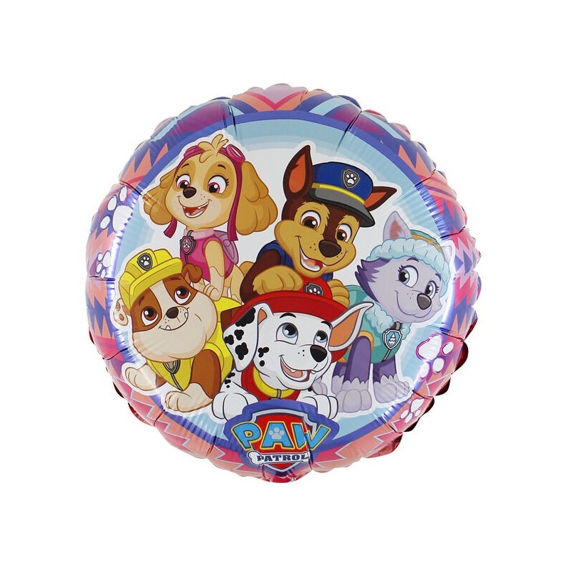 Globo Patrulla Canina aventuras 46 cm helio o aire