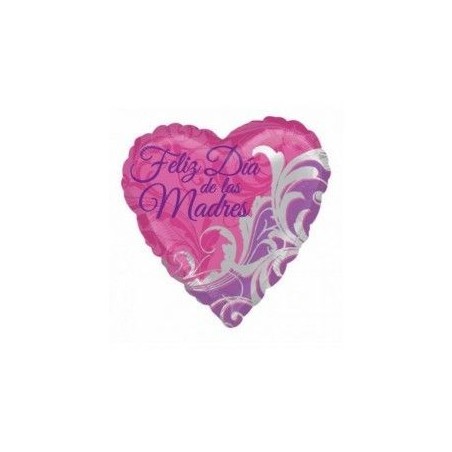 globo feliz dia de las madres morado 45 cm 2384401 8412345010224