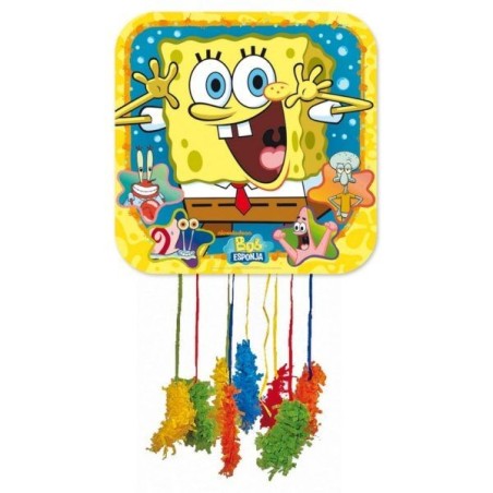 pinata bob esponja 43x43 cm surprise 24402 8412345010224