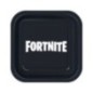 Platos cumpleaños Fornite 18 cm 8 uds
