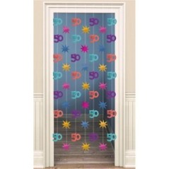 decoracion 50 anos cumpleanos para puerta 90x198cm 249054 8412345010224