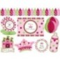 Kit decoracion niña baby shower little princess