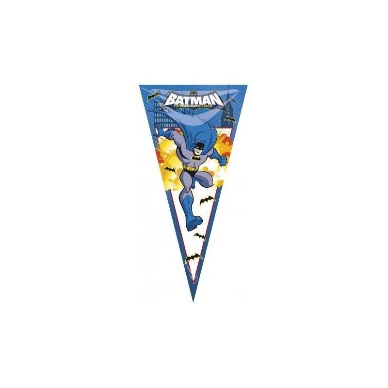 Bolsa cono cumpleaños batman 100 unidad