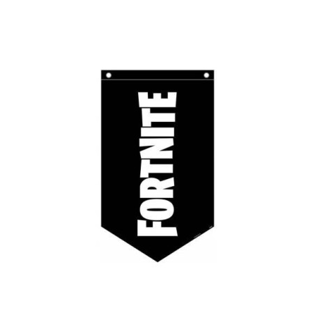 bandera fornite para cumpleanos 30 x 52 cm 24973 8412345010224