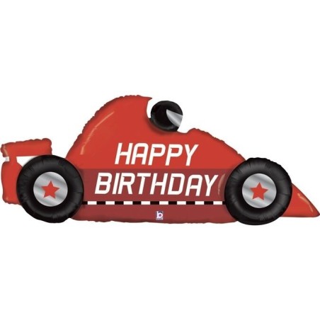 globo coche de carreras cumpleanos 142 cm 25121 8412345010224