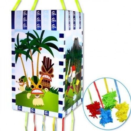 pinata piratas 35x20 cm para cumpleanos 25805 8412345010224