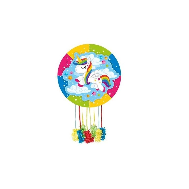 Piñata de unicornio barata 44x44 cm