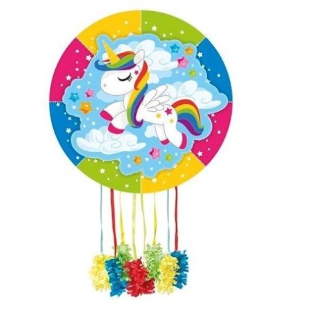 pinata de unicornio barata 44x44 cm 25819 8412345010224