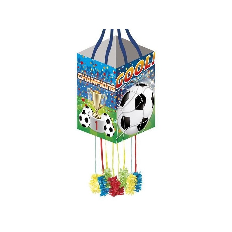 Piñata Futbol  20X35 cm cumpleaños