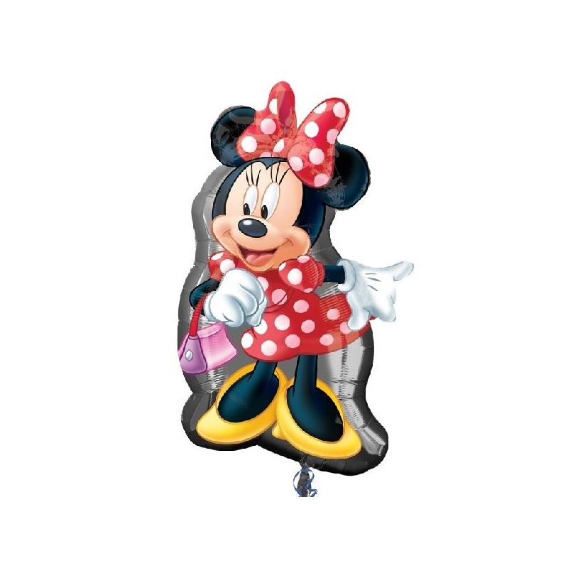 Globo Minnie Mouse metalizado 81 cm