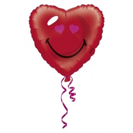globo emoticono smiley corazon rojo 18 45 cm 2744402 8412345010224