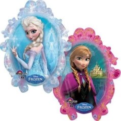 globo frozen espejo grande elsa ana helio foil 2816201 8412345010224