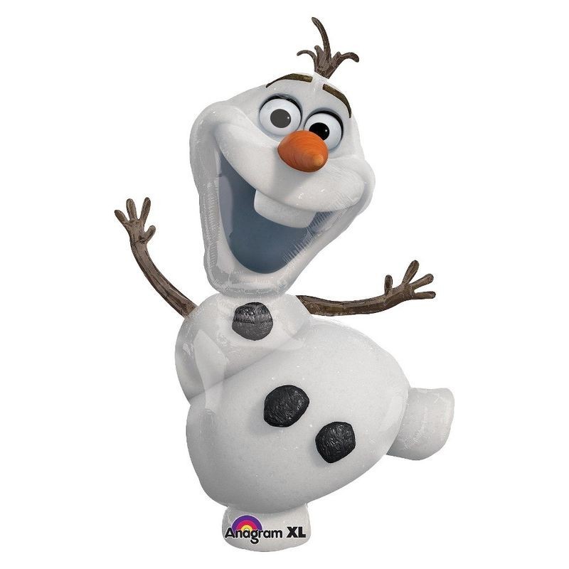 Globo olaf frozen muñeco de nieve