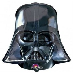 globo darth vader casco negro 63x63 cm Star Wars 2844501 8412345010224
