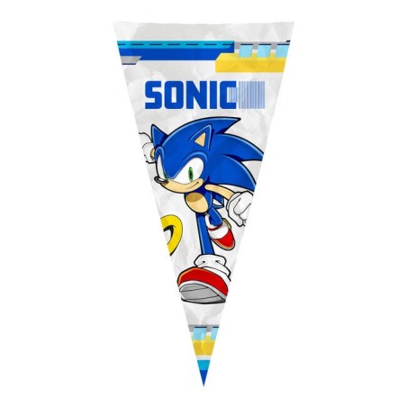 banderin sonic cumpleanos triangular 3 mt 296836 8412345010224