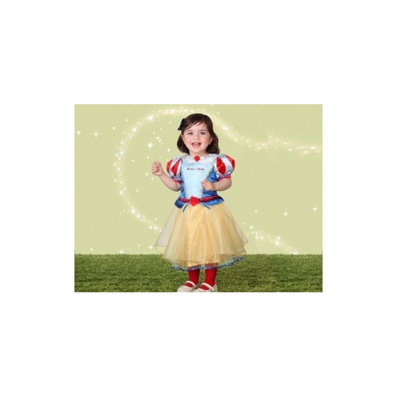 Disfraz Blancanieves bebe talla 6-12 meses