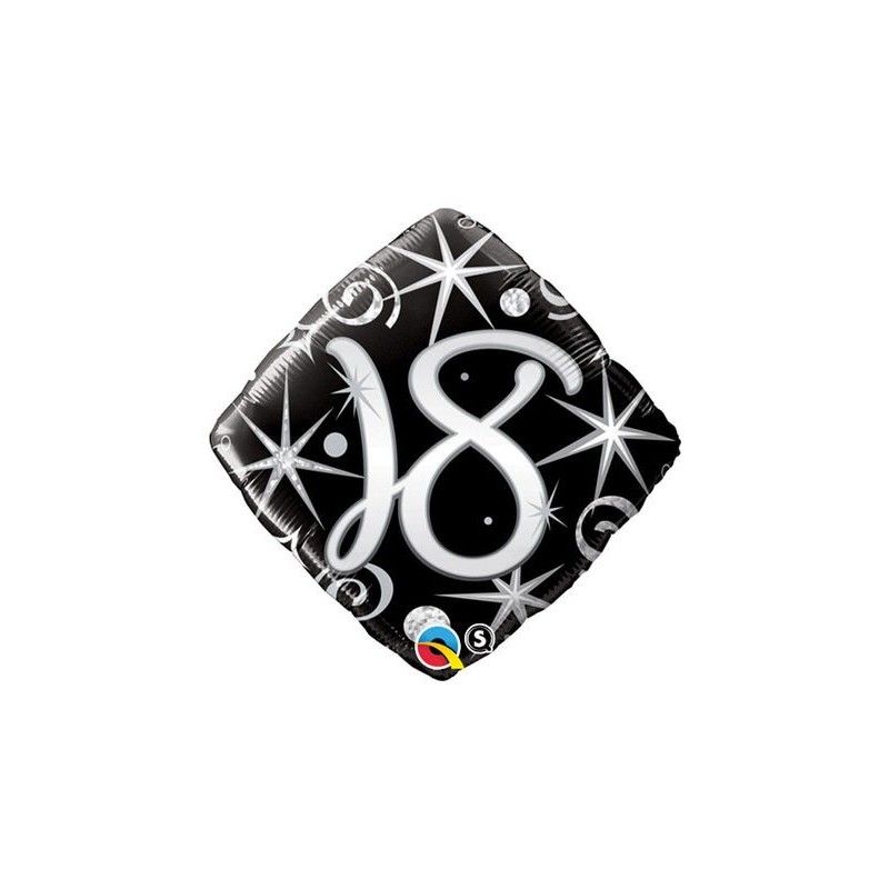 Globo 18 cumpleaños diamante 46 cm