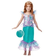 disfraz ariel sirenita deluxe para nina 300167 S 8412345010224