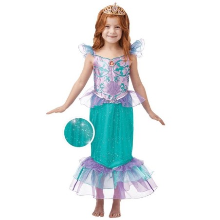 disfraz ariel sirenita deluxe para nina 300167 S 8412345010224