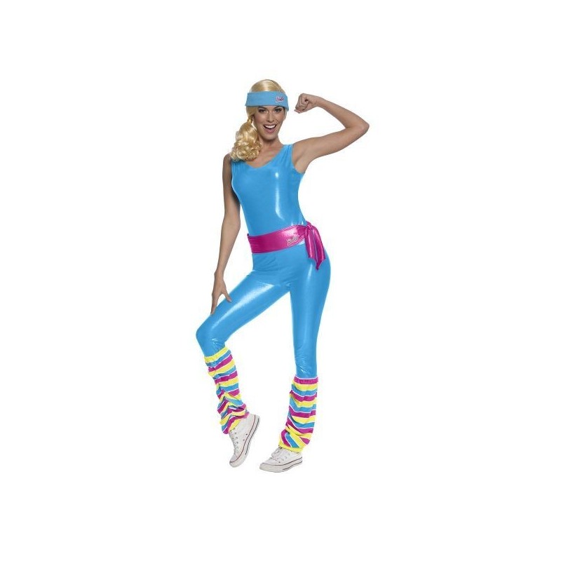 Disfraz Barbie deportista para mujer tallas