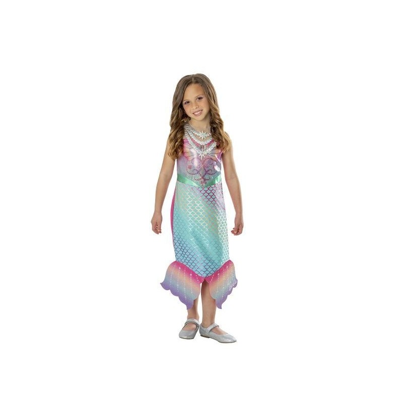 Disfraz Barbie Sirena para niña tallas