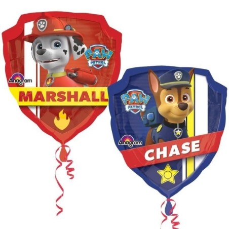 globo patrulla canina chase marshall 63x68 cm 3018201 8412345010224