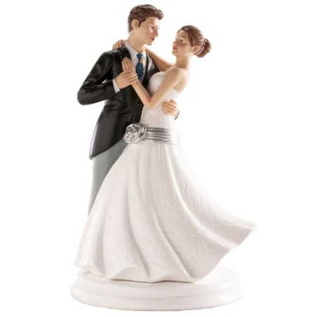 figura para tarta novios bailando 20 cm boda 305068 8412345010224