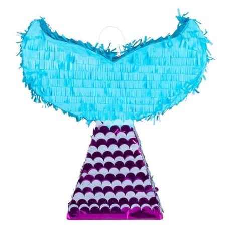pinata cola de sirena para romper 40x40 cm 30964 8412345010224